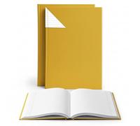 Exercise Book Ruled with Margin Pack of 10 Lined Writing Notebook Available in A4 and 9"x7" Sizes for School, College & Office Smooth Paper Exercise Note Book. (10, Yellow, A-4 Pack of 10 Books)