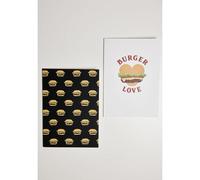 Exercise books Mister Tee Burger Love (x2) White One size