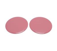Exercise Core Sliders Compact Gliding Discs for Full Body Workout Strengthen Core Muscles for Home Gym Fitness Equipment ABS Foam Material 2 Pack (Pink)