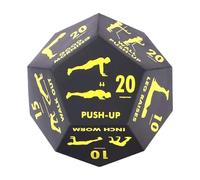 Exercise Dice - 12 Sided Fitness Workout Game for Home & Gym Training