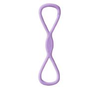 Exercise Elastic Bands with Non-Slip Handle - 18.11x4.53x1.73 Inches Elastic Body Extensor Breast Exercise Bands Fitness 8 Shape | for Home Travel Yoga Pilates