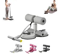 Exercise equipment for home use with sit up bar,Sit up exercise equipment,Abs workout equipment , Belly fat burner for women&man (grey)