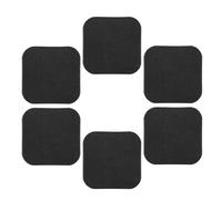 Exercise Equipment Mat - 6-Piece Non-Slip Treadmill Mat, Heavy Duty Floor Protection, Shock Absorption With Noise Reducing Construction Use Floor Cover For Gym Apartment Garage Provides