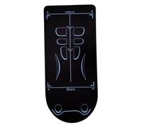 Exercise Equipment Mat for Ab Roller Wheel, 55x24" Non-Slip Sound Insulation Yoga Mat for Pilates, Skipping, Abdominal Yoga Floor Workouts