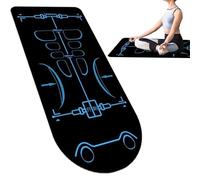 Exercise Equipment Mat For Ab Roller Wheel, Non Slip Abdominal Knee Mat, Long Sound Insulation Knee Mat Reusable Gym Mat Protect The Joints For Men Women Floor Pad