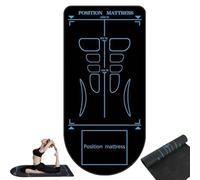 Exercise Equipment Mat for Ab Roller Wheel,Non Slip Exercise Mat Extra Long Sound Insulation Knee Mat The Joints Protect,Sound Proof Floor Mat For Abdominal Yoga Floor Workouts