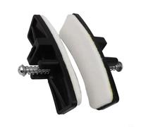 Exercise For Bike Brake Pads for Bikes, Felt Replacement Shoes 100x28mm, Plastic & Hairy Material Gym Accessories, 1 Pair