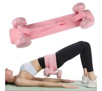 Exercise Hip Thrust Belt, Booty Belt for Hip Thrust, Adjustable Lifting Belt,Hip Belt Pad for Dumbbells Kettlebells Gym Fitness Bodybuilding Weightlifting (Pink)