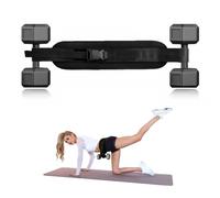 Exercise Hip Thrust Belt for Glutes Workout - Adjustable Booty Belt with Thick Padding - Ideal for Dumbbells, Kettlebells, Weightlifting, Bodybuilding & Strength Training at the Gym
