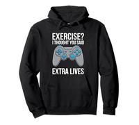 Exercise I Thought You Said Extra Lives Pullover Hoodie