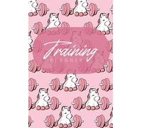 Exercise log book - gym unicorn. Training planner. Great exercise accessories. 100 days of challenges. 100 trainings a year. Healthy lifestyle. It helps to be systematic. 119 pages.