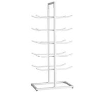 Exercise Mat Organizer Holder, Against The Wall Yoga Mat Storage Rack, OfficeHomeGarage Small Space Display Shelf for Foam RollerPilates Mats, Hold 10 Mats