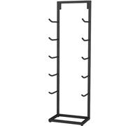 Exercise Mat Organizer Holder, Against The Wall Yoga Mat Storage Rack, OfficeHomeGarage Small Space Display Shelf for Foam RollerPilates Mats, Hold 10 Mats