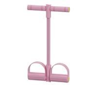 Exercise Pedal Trainer - Elastic Sit Up Assistant, Compact Resistance Fitness Tool with Level Tension Cords, Space Saving Muscle Activation, Ideal for Hotel Room Commute Break Training