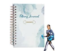 Exercise Planner Exercise Diary - Portable Compact Size, Structured Habit Tracker, Pages Progress Notes, Inspiring Workout Prompts | Perfect Gym Home Exercise Fitness