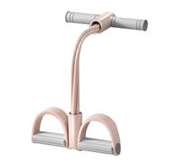 Exercise Resistance Bands - 6 Tube Pedal Ankle Puller | Elastic Fitness Band for Full Body Workout, Abs, Arms, Legs, Shoulders, Abs, Back Workouts | Home Gym, Yoga, Toning Equipment