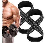 Exercise Resistance Bands - Figure 8 Stretch Belt Workout | Textured Grip Workout Band for Yoga, Pilates and Home Use