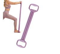 Exercise Resistance Bands | Training Equipment - Workout Bands with Handles | for Outdoor Park Beach Hotel School College Dorm Home Gym Yoga Studio