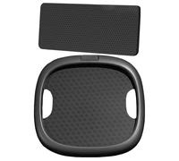 Exercise Roller Wheels - 360° Rotating Abdominal Wheel Disc, Silent Sliding Abdominal Training Board with Knee Pads, Home Fitness Equipment, Waist Strength Trainer for Men and Women