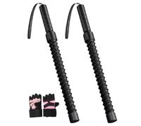 Exercise Rope, Battle Ropes | Training Lanyards,Non Slip Handle, Portable Lightweight Fitness Equipment for Men Women, Fitness Beginner, Strength Training, Building Muscle, Black