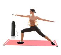 Exercise Slide Board Mat - Workout Pad, Indoor Glider | 200x50cm Sliding Mat for Balance Control Home Fitness, Cardio Trainer for Strength Conditioning Stability Speed Coordination Endurance Use