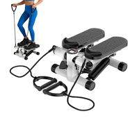 Exercise Stepper | Quiet and Portable with LCD Display and Adjustment for Fitness, Under Desk Stepper | for Work, Gym, Sports, Offices, Apartment, Travel and Workout