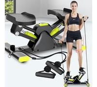 Exercise Stepper with Handles and LCD Display - Full Body Trainer for Indoor Aerobic Exercise, Arm Twisting and Leg Workouts