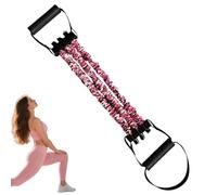 Exercise Stretch Bands - Resistance Bands Ankle Puller for Exerciser,Latex Strength Training Chest Expander Adjustable Pedal Puller 3-Hole Fitness Equipment for Yoga Workout Gym