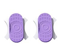 Exercise Twist Board Twisting Waist Disc Board Split Type Waist Twisting Disc Twisting Waist Exercise Machine for Cardio Exercise Abdominal Fitness Training Body Shaping (Purple)