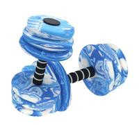 Exercise Weights - Barbell Weight Set | Dumbbell and Barbell | Lightweight Foam EVA 2-Piece Aquatic Fitness Equipment | Colourful Dumbbell Kit for Sports Training and Pool Training