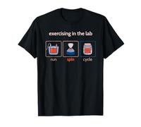 Exercising in the Lab Science Collective x Microbe Dood T-Shirt