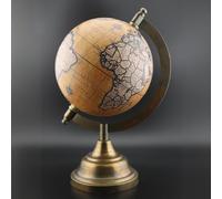 EXERZ 13cm Antique with a Metal Base, Handcraft Decorative Globe SI-7047 (13cm)