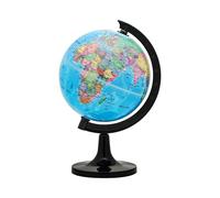 Exerz 14cm Educational World Globe Political Map Rotating Desktop