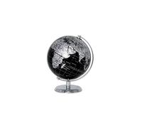 Exerz 14cm World Globe - Mini Globe Educational/Geographic/Modern Desktop Decoration - Stainless Steel Arc and Base - for School, Home, and Office