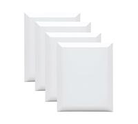 EXERZ 24x30cm Bevelled Edge Pre-Stretched Canvas 4pk - Artist Painting Framed Canvas - Acrylic, Oil & Pouring Paint - 100% Cotton, Wooden Frame