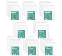 Exerz 24x30cm Framed Canvas 40pk - 1.7cm Pre-Stretched Canvas Artist Blank/280GSM 100% Cotton/Triple Primed/Acid Free/Medium Grain - Acrylic & Oil