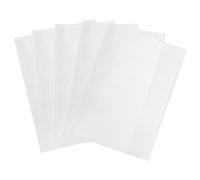 EXERZ A4 Exercise Book Cover 5pk Clear Water Resistant - Slip On Protective Jackets for Notebook, PVC Sleeve (A4 x 5)
