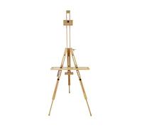 EXERZ Wooden Tripod Easel Beech Wood Foldable Artist Canvas Stand