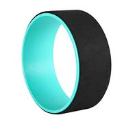 EXERZ Yoga Wheel 33 x 13cm, ABS and TPE Pilates Roller for Back Stretching