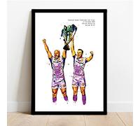 EXETER CHIEFS - EUROPEAN RUGBY CHAMPIONS CUP WINNERS 2020 FRAMED ART PRINT