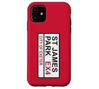 Exeter City St James Park Iconic Street Sign Case for iPhone 11