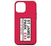 Exeter City St James Park Iconic Street Sign Case for iPhone 12 Pro Max