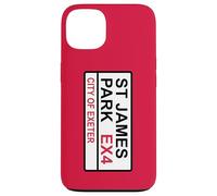 Exeter City St James Park Iconic Street Sign Case for iPhone 13
