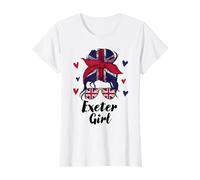 Exeter Girl, Exeter Girls, British Flag Women's T-Shirt