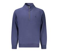 Exeter River Embroidered Logo Quarter-Zip Sweatshirt - male - Timberland - Sweatshirts - Blue - L - Sweatshirts & Hoodies L