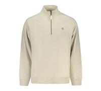 Exeter River Embroidered Logo Quarter-Zip Sweatshirt - male - Timberland - Zip-throughs - Beige - 2XL - Sweatshirts & Hoodies 2XL