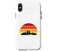 Exeter Skyline - Historic Cathedral and Quayside Case for iPhone X/XS