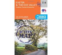 Exeter & the Exe Valley Map | Weatherproof | Crediton, Tiverton & Dulverton | Ordnance Survey | OS Explorer Active Map 114 | England | Walks | Hiking | Maps | Adventure