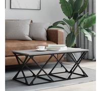 exeter wooden coffee table rectangular in grey sonoma oak