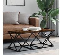 exeter wooden coffee table rectangular in smoked oak